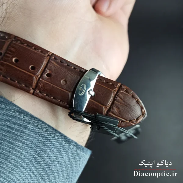 ساعت مچی مردانه برند الگانس مدل DO1176 بند چرمی - تصویر 7