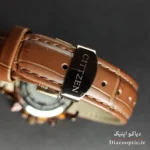 ساعت مچی زنانه موتور ژاپنی برند سیتیزن مدل DO1186 بند چرم - تصویر 4