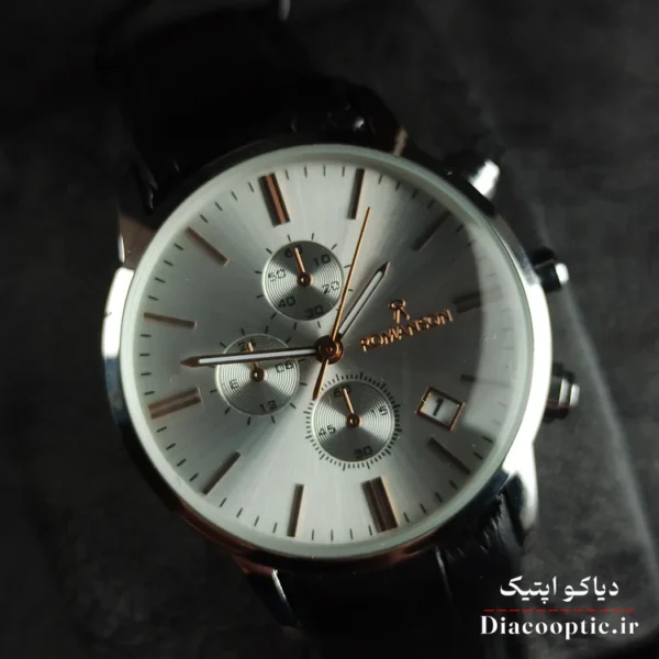 ساعت مچی زنانه موتور ژاپنی برند رمانسون مدل DO1189 بند چرم - تصویر 8