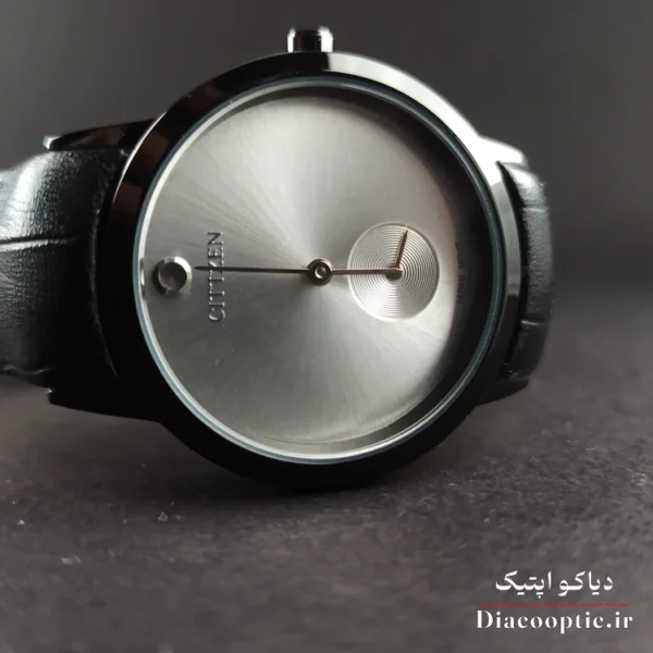 ساعت مچی زنانه موتور ژاپنی برند سیتیزن مدل DO1274 بند چرم - تصویر 3
