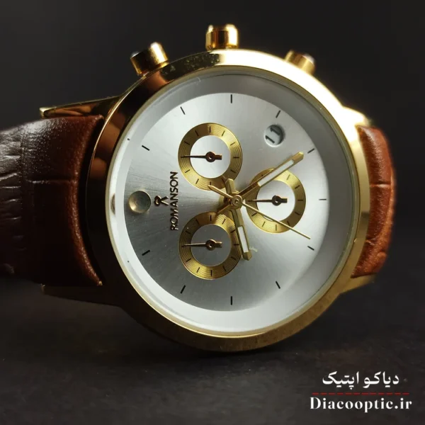 ساعت مچی زنانه موتور ژاپن برند سیتیزن مدل DO1191 بند چرمی - تصویر 4