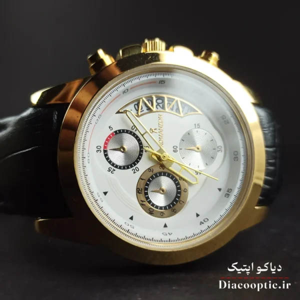 ساعت مچی زنانه موتور ژاپن برند سیتیزن مدل DO1192 بند چرمی - تصویر 4