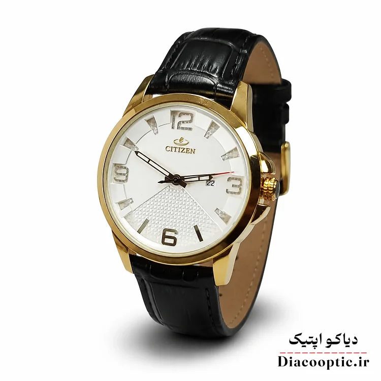 do1193-1.webp ساعت مچی مردانه موتور ژاپن برند الگانس مدل DO1193 بند چرمی - تصویر 1