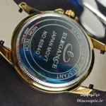 ساعت مچی مردانه موتور ژاپن برند الگانس مدل DO1193 بند چرمی - تصویر 6