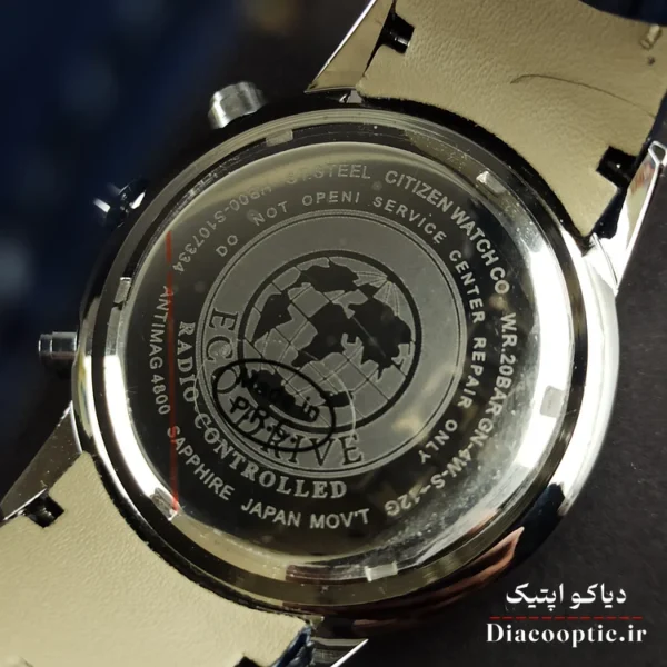 ساعت مچی مردانه موتور ژاپن برند سیتیزن مدل DO1195 بند چرمی - تصویر 6