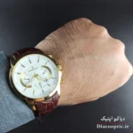 ساعت مچی مردانه موتور ژاپن برند رمانسون مدل DO1200 بند چرمی - تصویر 12