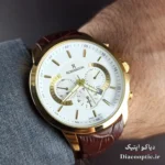 ساعت مچی مردانه موتور ژاپن برند رمانسون مدل DO1200 بند چرمی - تصویر 13