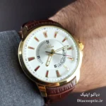 ساعت مچی مردانه موتور ژاپن برند الگانس مدل DO1201 بند چرمی - تصویر 12