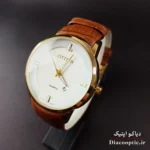 ساعت مچی مردانه موتور ژاپن برند سیتیزن مدل DO1203 بند چرمی - تصویر 3