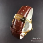 ساعت مچی مردانه موتور ژاپن برند سیتیزن مدل DO1203 بند چرمی - تصویر 8