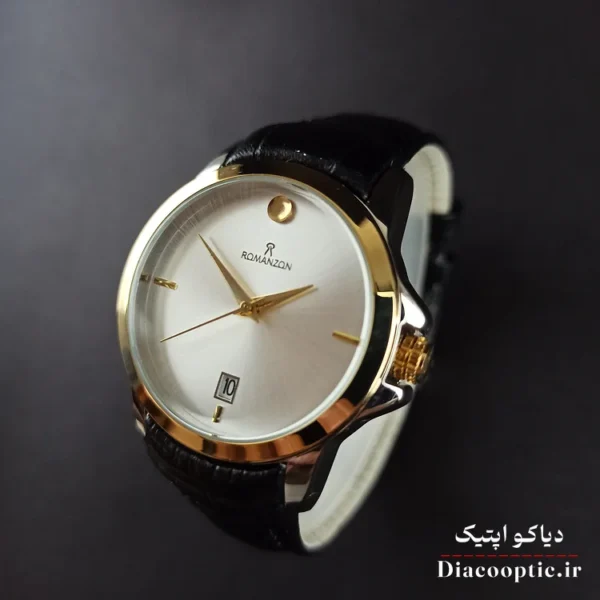 ساعت مچی زنانه موتور ژاپن برند رمانسون مدل DO1205 بند چرمی - تصویر 3