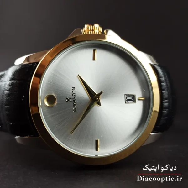 ساعت مچی زنانه موتور ژاپن برند رمانسون مدل DO1205 بند چرمی - تصویر 4