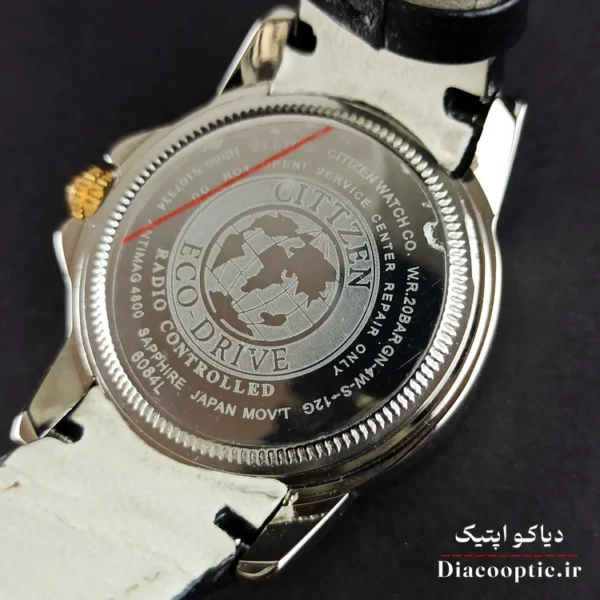 ساعت مچی زنانه موتور ژاپن برند سیتیزن مدل DO1206 بند چرمی - تصویر 15