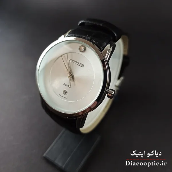 ساعت مچی زنانه موتور ژاپن برند سیتیزن مدل DO1211 بند چرمی - تصویر 9
