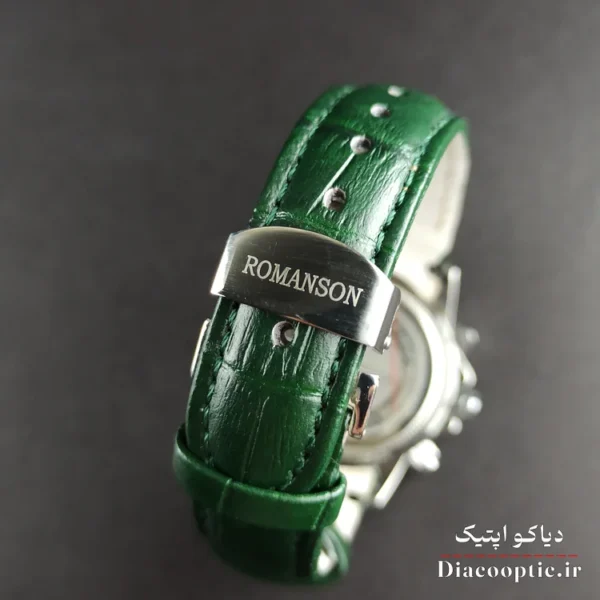 ساعت مچی زنانه موتور ژاپن برند رمانسون مدل DO1213 بند چرمی - تصویر 5