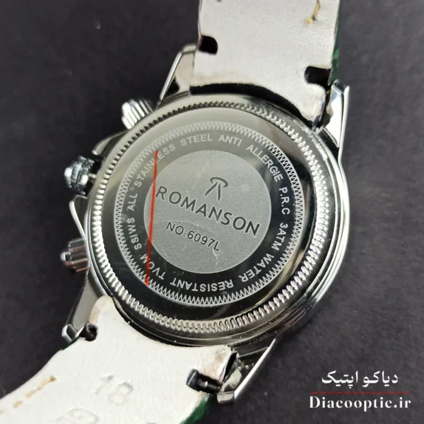 ساعت مچی زنانه موتور ژاپن برند رمانسون مدل DO1213 بند چرمی - تصویر 6