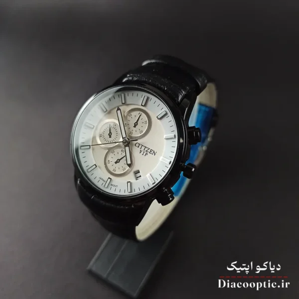 ساعت مچی زنانه موتور ژاپن برند سیتیزن مدل DO1216 بند چرمی - تصویر 11