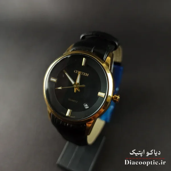 ساعت مچی زنانه موتور ژاپن برند سیتیزن مدل DO1217 بند چرمی - تصویر 10