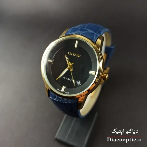 ساعت مچی زنانه موتور ژاپن برند سیتیزن مدل DO1217 بند چرمی - تصویر 8