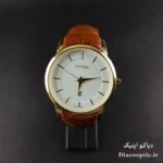 ساعت مچی زنانه موتور ژاپن برند سیتیزن مدل DO1222 بند چرمی - تصویر 2