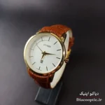 ساعت مچی زنانه موتور ژاپن برند سیتیزن مدل DO1222 بند چرمی - تصویر 3