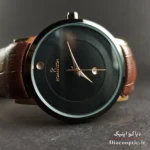ساعت مچی زنانه موتور ژاپن برند رمانسون مدل DO1219 بند چرمی - تصویر 4