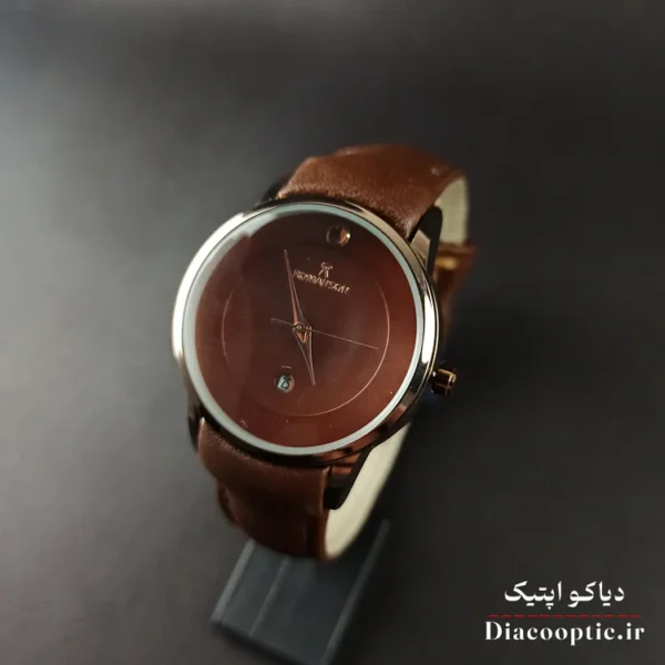 ساعت مچی زنانه موتور ژاپن برند رمانسون مدل DO1219 بند چرمی - تصویر 8