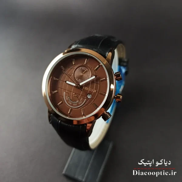 ساعت مچی زنانه موتور ژاپن برند سیتیزن مدل DO1221 بند چرمی - تصویر 8