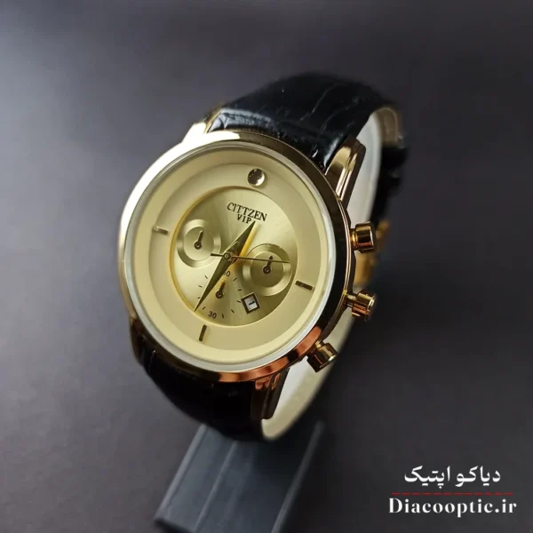 ساعت مچی زنانه موتور ژاپن برند سیتیزن مدل DO1223 بند چرمی - تصویر 14