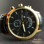 ساعت مچی زنانه موتور ژاپن برند سیتیزن مدل DO1224 بند چرمی - تصویر 4