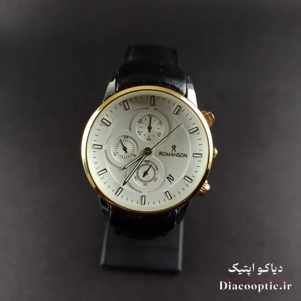ساعت مچی زنانه موتور ژاپن برند رمانسون مدل DO1229 بند چرمی - تصویر 2