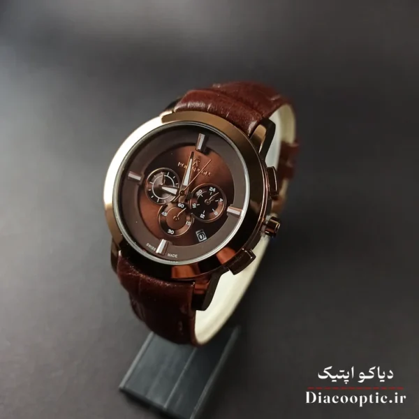 ساعت مچی زنانه موتور ژاپن برند رمانسون مدل DO1230 بند چرمی - تصویر 3