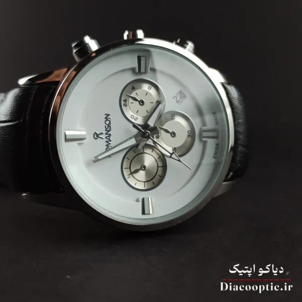 ساعت مچی زنانه موتور ژاپن برند رمانسون مدل DO1231 بند چرمی - تصویر 4