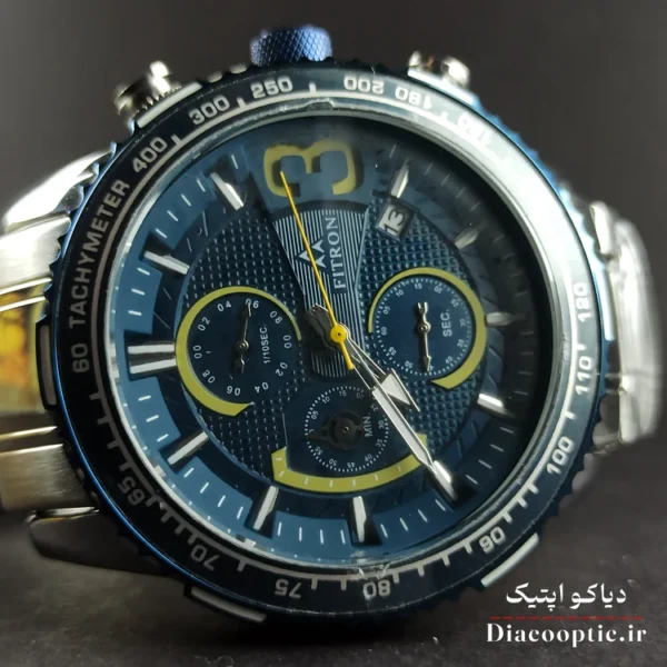 ساعت مچی مردانه برند فیترون سه موتور مدل Do1233 استیل - تصویر 4