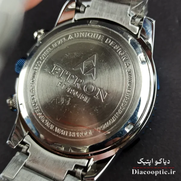 ساعت مچی مردانه برند فیترون سه موتور مدل Do1233 استیل - تصویر 5