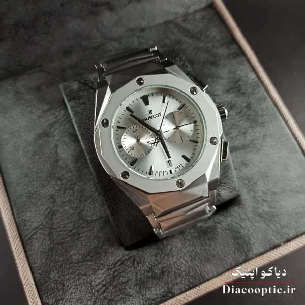 ساعت مچی مردانه برند هابلوت مدل Do1242 استیل - تصویر 10