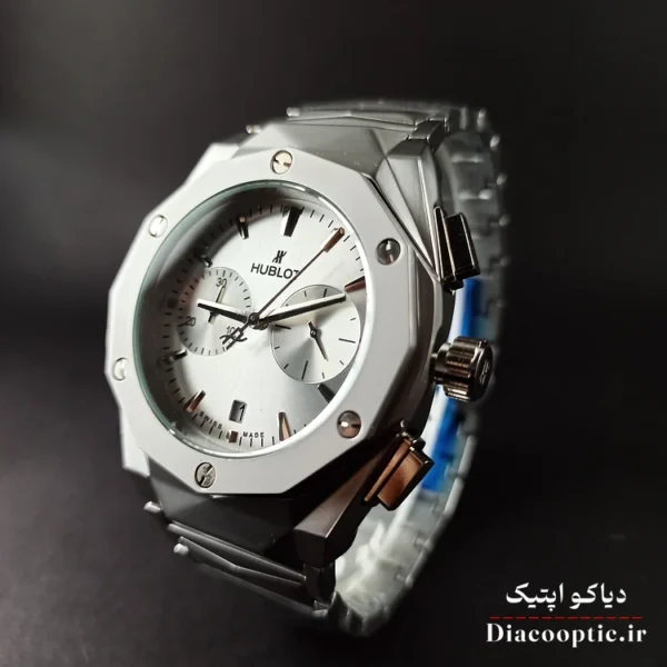 ساعت مچی مردانه برند هابلوت مدل Do1242 استیل - تصویر 3