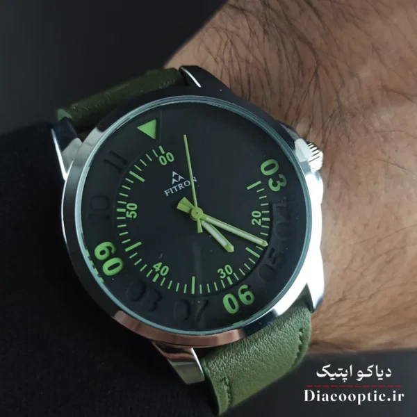 ساعت مچی مردانه بند چرم برند فیترون مدل Do1268 - تصویر 8