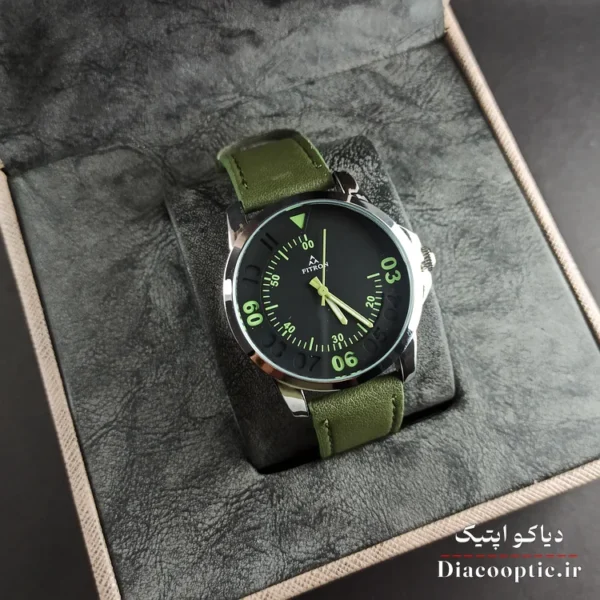 ساعت مچی مردانه بند چرم برند فیترون مدل Do1268 - تصویر 9