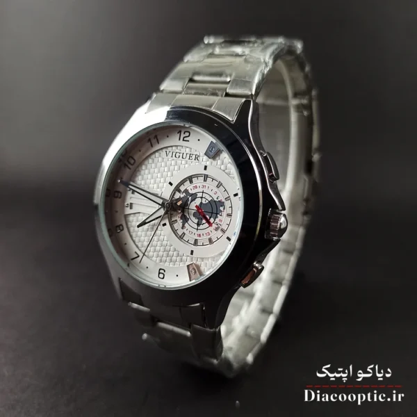 ساعت مچی مردانه برند ویگور مدل Do1270 استیل - تصویر 3
