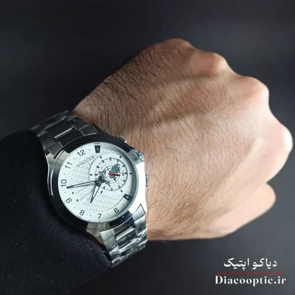 ساعت مچی مردانه برند ویگور مدل Do1270 استیل - تصویر 6