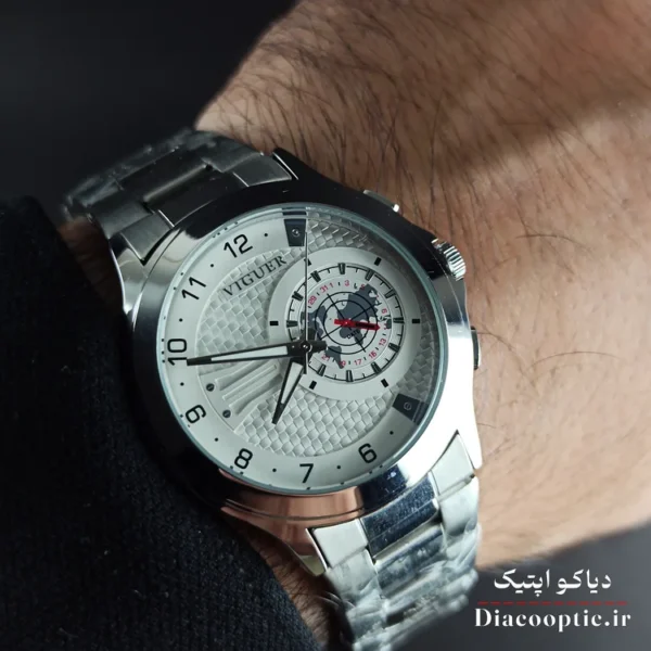 ساعت مچی مردانه برند ویگور مدل Do1270 استیل - تصویر 7