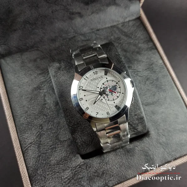 ساعت مچی مردانه برند ویگور مدل Do1270 استیل - تصویر 8