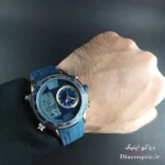ساعت مچی مردانه دو زمانه برند فیترون مدل Do1271 بند رابر - تصویر 8