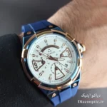 ساعت مچی مردانه سه موتور برند فیترون مدل Do1272 بند رابر - تصویر 13
