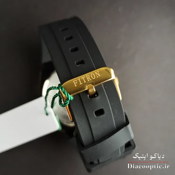 ساعت مچی مردانه سه موتور برند فیترون مدل Do1272 بند رابر - تصویر 5