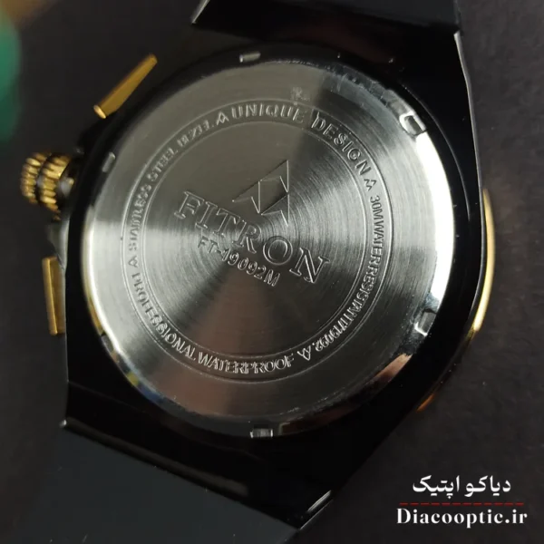 ساعت مچی مردانه سه موتور برند فیترون مدل Do1272 بند رابر - تصویر 6