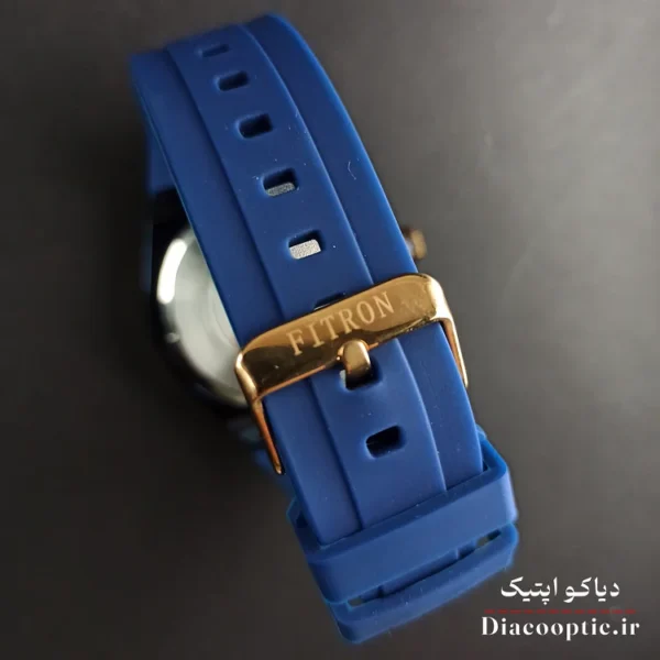 ساعت مچی مردانه سه موتور برند فیترون مدل Do1273 بند رابر - تصویر 5