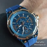 ساعت مچی مردانه سه موتور برند فیترون مدل Do1273 بند رابر - تصویر 8