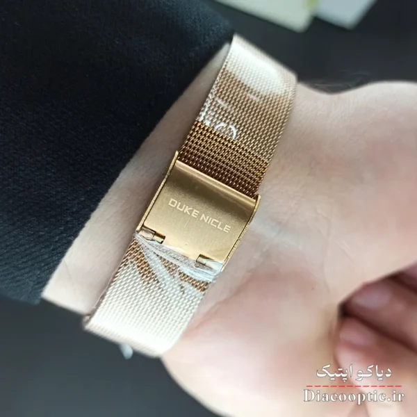 ساعت مچی مردانه برند Duke مدل Duk1122 بند حصیری - تصویر 6